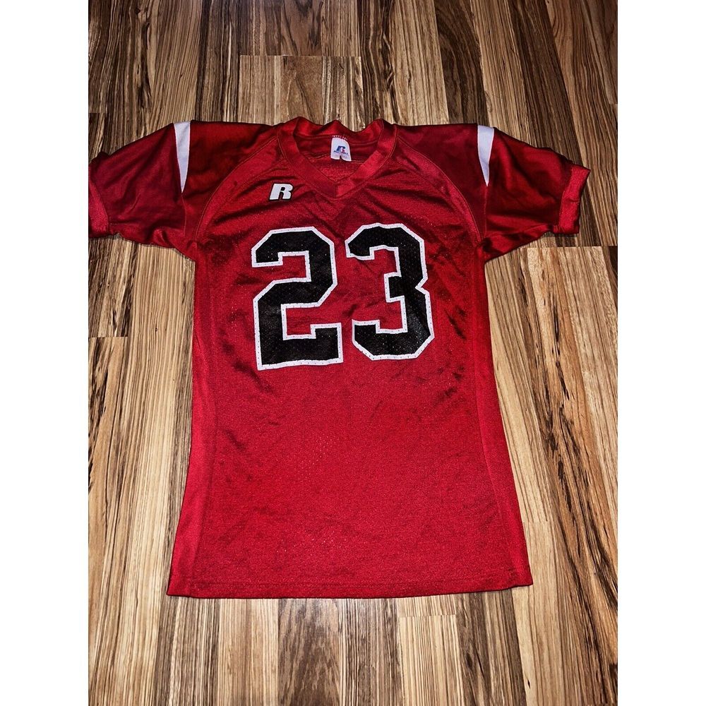 Vintage Russell Jersey 23 Size Youth L‎ YL Large Made In USA